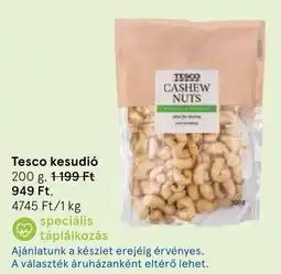 Tesco Tesco kesudió ajánlat