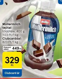 Tesco Müllermilch tejital ajánlat
