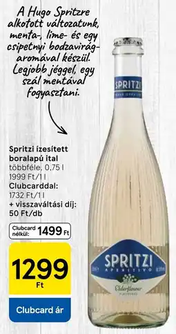 Tesco Spritzi ízesített boralapú ital ajánlat