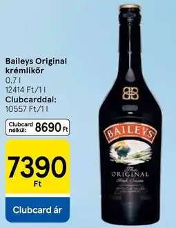Tesco Baileys Original krémlikőr ajánlat