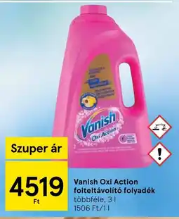 Tesco Vanish Oxi Action folteltávolító folyadék ajánlat