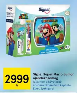 Tesco Signal Super Mario Junior ajándékcsomag ajánlat