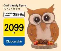 Tesco Őszi bagoly figura ajánlat