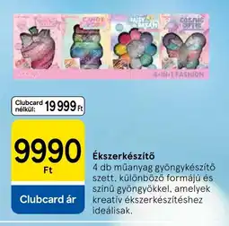 Tesco Ékszerkészítő ajánlat