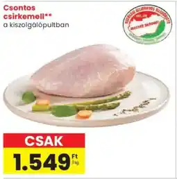 Spar Csontos csirkemell ajánlat