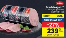 Spar Regnum Zala felvágott ajánlat