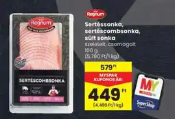 Spar Regnum Sertéssonka, sertéscombsonka, sült sonka ajánlat