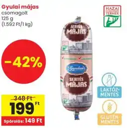 Spar Gyulai májas ajánlat