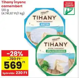Spar Tihany Ínyenc camembert ajánlat