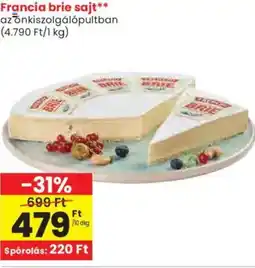 Spar Francia brie sajt ajánlat