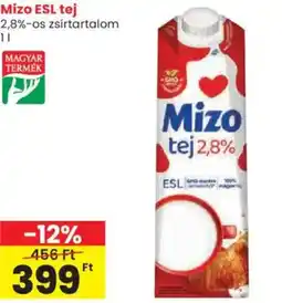 Spar Mizo ESL tej ajánlat