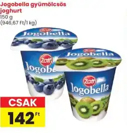 Spar Jogobella gyümölcsös joghurt ajánlat