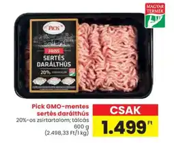 Spar Pick GMO-mentes sertés darálthús 20% ajánlat