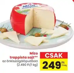 Spar Mizo trappista sajt ajánlat