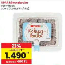 Spar SPAR kókuszkocka ajánlat
