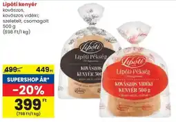 Spar Lipóti kenyér ajánlat