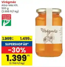 Spar Virágméz ajánlat
