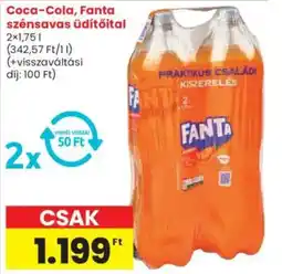 Spar Coca-Cola, Fanta szénsavas üdítőital ajánlat