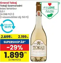 Spar Grand Tokaj Tokaji Szamorodni ajánlat