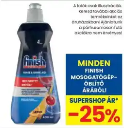 Spar Finish mosogatógépöblítő ajánlat