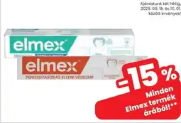 Spar Elmex termék ajánlat