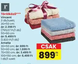 Spar Törölköző Vincent ajánlat