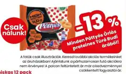 Spar Pöttyös Óriás proteines Túró Rudi ajánlat