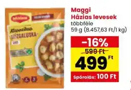 Spar Maggi Házias levesek ajánlat