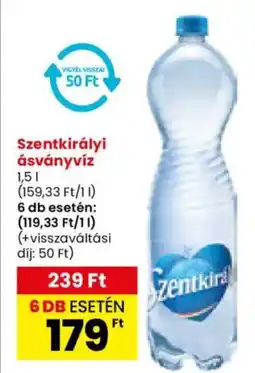 Spar Szentkirályi ásványvíz ajánlat