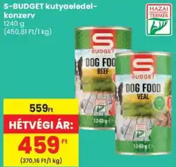 Spar S-BUDGET kutyaeledelkonzerv ajánlat