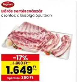 Interspar Regnum Bőrös sertéscsászár ajánlat
