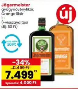 Interspar Jägermeister gyógynövénylikör ajánlat
