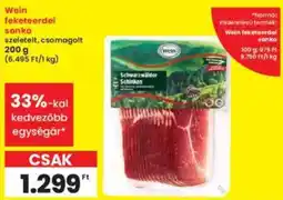 Interspar Wein feketeerdei sonka ajánlat