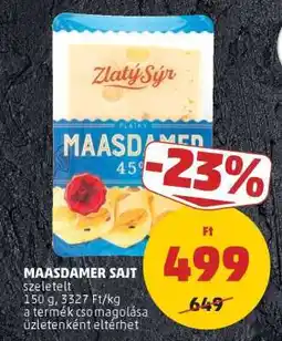 PENNY Maasdamer Sajt ajánlat