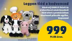 PENNY Plüss játékok ajánlat