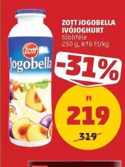 PENNY Zott Jogobella Ivójoghurt ajánlat