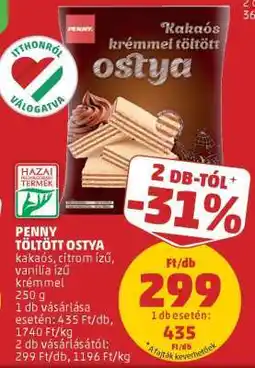 PENNY PENNY Töltött Ostya ajánlat