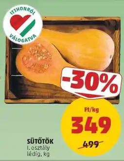 PENNY Sütőtök ajánlat