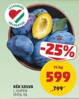 PENNY Kék szilva ajánlat