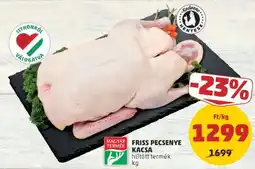 PENNY Friss pecsenye kacsa ajánlat
