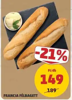 PENNY Francia Félbagett ajánlat