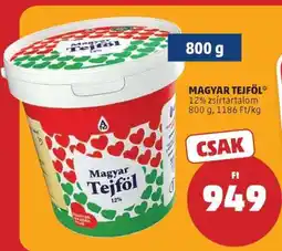 PENNY Magyar tejföl ajánlat