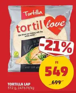 PENNY Tortilla Lap ajánlat