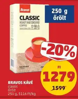 PENNY BRAVOS KÁVÉ ajánlat