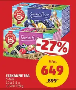 PENNY TEEKANNE TEA ajánlat