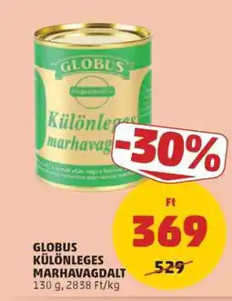 PENNY Globus Különleges Marhavagdalt ajánlat