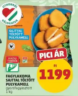PENNY Fagylakoma Sajttal Töltött Pulykamell ajánlat