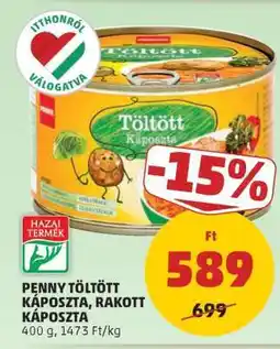 PENNY PENNY TÖLTÖTT KÁPOSZTA, RAKOTT KÁPOSZTA ajánlat