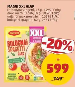 PENNY MAGGI XXL ALAP ajánlat