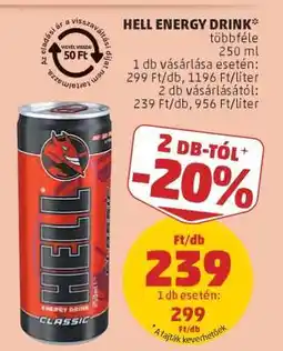 PENNY HELL ENERGY DRINK ajánlat